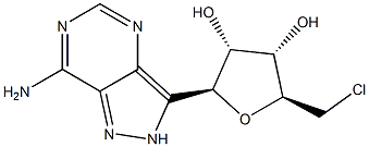 5'-deoxy-5'-chloroformycin 结构式