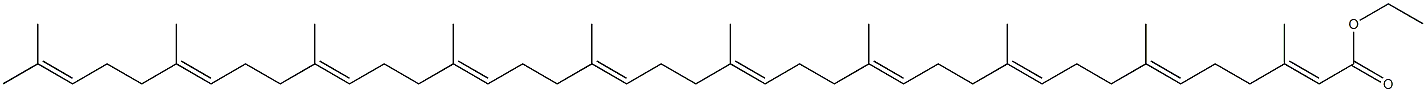 decaprenoic ethyl ester Struktur