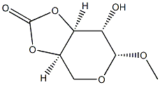 beta-D-Arabinopyranoside, methyl, cyclic 3,4-carbonate (9CI)