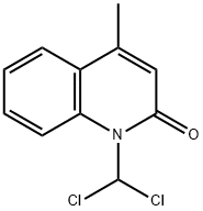 2(1H)-Quinolinone,1-(dichloromethyl)-4-methyl-(9CI)|