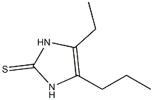 2-Imidazolethiol,  4(or  5)-ethyl-5(or  4)-propyl-  (5CI) Struktur