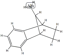 1,2,3,4-テトラヒドロ-1,4-メタノナフタレン-9-アミン 化学構造式