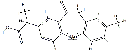 柏莫洛芬 结构式