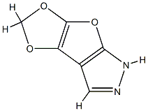 1H-[1,3]Dioxolo[4,5]furo[2,3-c]pyrazole  (9CI) 结构式