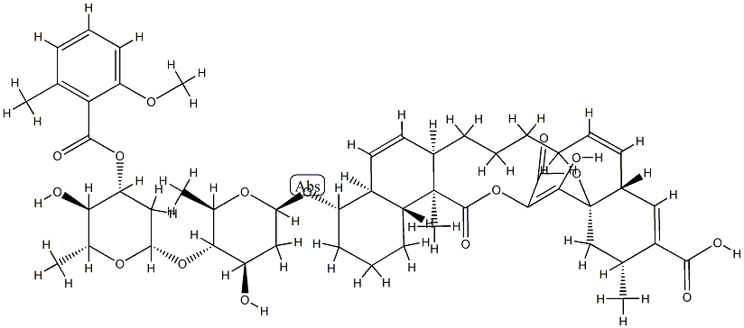 3'''-Dechlorochlorothricin Struktur