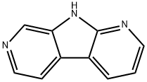 9H-吡咯并[2,3-B:5,4-C]二吡啶, 7266-32-2, 结构式