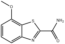 2-Benzothiazolecarboxamide,7-methoxy-(7CI,8CI,9CI) Structure