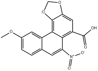 马兜铃酸Ⅲ,7267-92-7,结构式