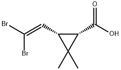 1S-cis-DecaMethrinic Acid 结构式