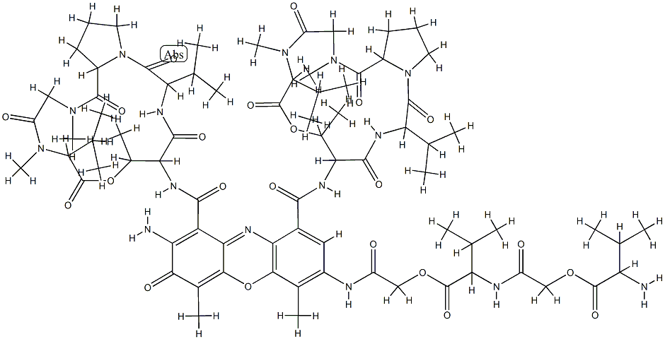 actinomycin D2 结构式