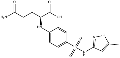 gamma-glutamylsulfamethoxazole Structure