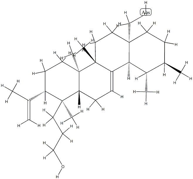 3,4-Secours-4(23),12-diene-3,28-diol Struktur