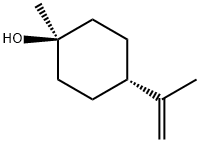 1β-Methyl-4α-(1-methylethenyl)cyclohexanol Structure