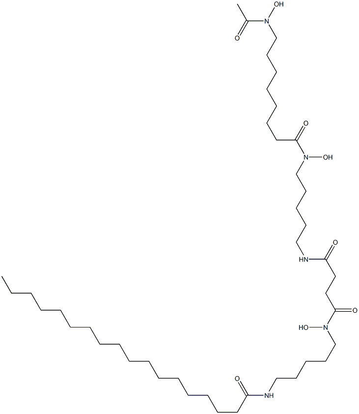 N-stearoyldesferrioxamine Structure