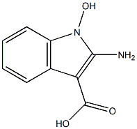 1H-Indole-3-carboxylicacid,2-amino-1-hydroxy-(9CI) 结构式