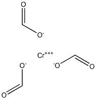 Formic acid, chromium(3+) salt, basic Struktur