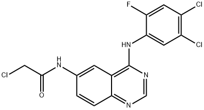 EGFR Inhibitor III Struktur
