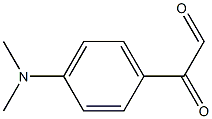 Benzeneacetaldehyde, 4-(dimethylamino)-α-oxo- Struktur