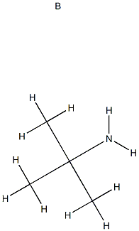Borane tert-butylamine complex Structure
