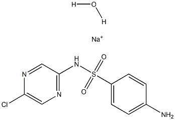 Sulfaclozine sodium 结构式