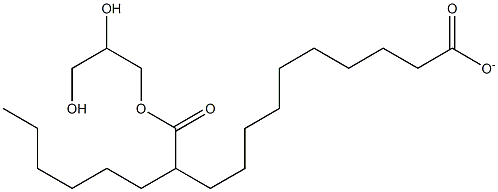 混合辛癸酸甘油单酯 结构式