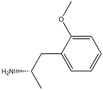 Benzeneethanamine, 2-methoxy-α-methyl-, (αS)- Structure