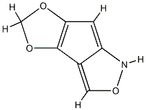 1H-[1,3]Dioxolo[3,4]cyclopent[1,2-c]isoxazole(9CI) Struktur