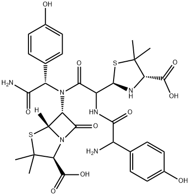 阿莫西林EP杂质J, 73590-06-4, 结构式