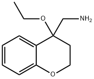 2H-1-Benzopyran-4-methanamine,4-ethoxy-3,4-dihydro-(9CI) Struktur