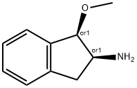 1H-Inden-2-amine,2,3-dihydro-1-methoxy-,(1R,2S)-rel-(9CI)|