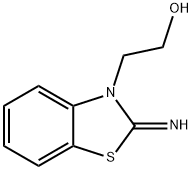 3(2H)-Benzothiazoleethanol,2-imino-(9CI) Structure