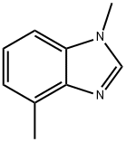 1H-Benzimidazole,1,4-dimethyl-(9CI) Struktur