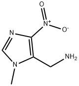 1H-Imidazole-5-methanamine,1-methyl-4-nitro-(9CI) Structure