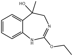 1H-1,3-Benzodiazepin-5-ol,2-ethoxy-4,5-dihydro-5-methyl-(9CI) Struktur