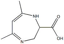 1H-1,4-Diazepine-2-carboxylicacid,2,3-dihydro-5,7-dimethyl-(9CI) Structure