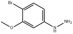 (4-BROMO-3-METHOXYPHENYL)HYDRAZINE Structure