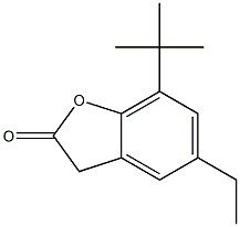 2(3H)-Benzofuranone,7-(1,1-dimethylethyl)-5-ethyl-(9CI) Struktur
