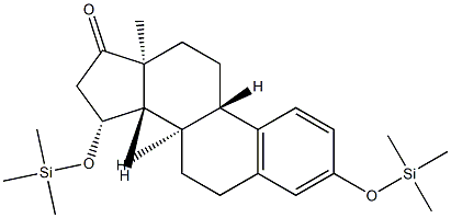 3,15β-Bis(trimethylsiloxy)-1,3,5(10)-estratrien-17-one Structure