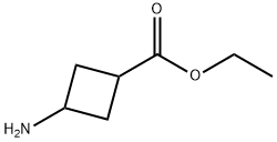 Cyclobutanecarboxylic acid, 3-amino-, ethyl ester (6CI,9CI) Struktur