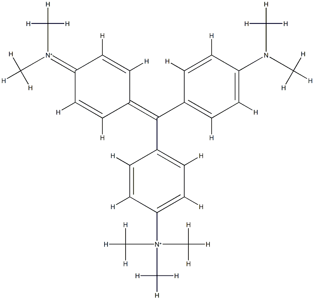 Methyl green Structure