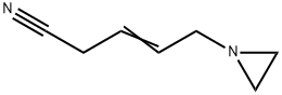 3-Pentenenitrile,5-(1-aziridinyl)-(9CI) Structure