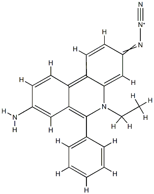 3-azidoethidium Structure