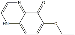 5-Quinoxalinol,6-ethoxy-(9CI) Structure