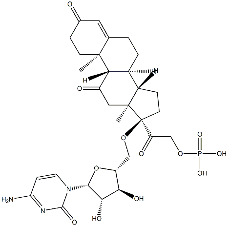 cortisone-4-ara-C Structure