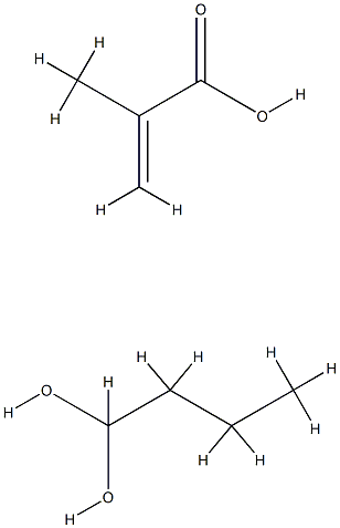 methacrylic acid, monoester with butanediol  Struktur