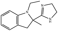 1H-Indole,2-(4,5-dihydro-1H-imidazol-2-yl)-1-ethyl-2,3-dihydro-2-methyl-(9CI)|