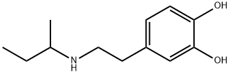 1,2-Benzenediol,4-[2-[(1-methylpropyl)amino]ethyl]-(9CI) Struktur