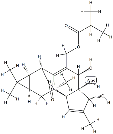 ingenol-20-isobutyrate Struktur