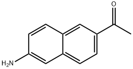 6-乙酰基-2-萘胺, 7470-88-4, 结构式