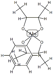 2,3,7,8-Tetramethyl-5-phenyl-1,4,6,9-tetraoxa-5-phospha(V)spiro[4.4]nonane Structure